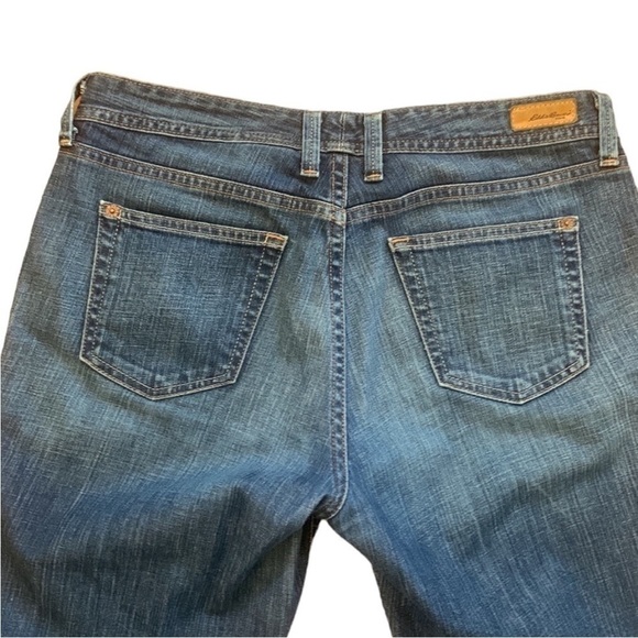 Eddie Bauer Classic Bootcut Medium Wash Denim Jeans Size 10 - Picture 5 of 8